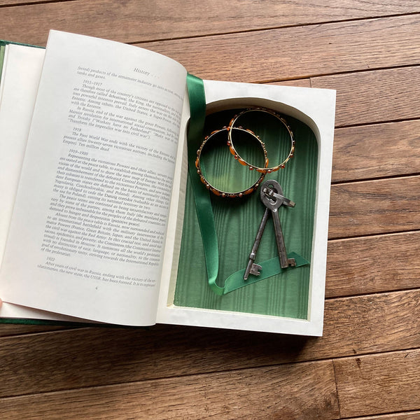 History - Classic Hollow Book Safe - Secret Storage Books