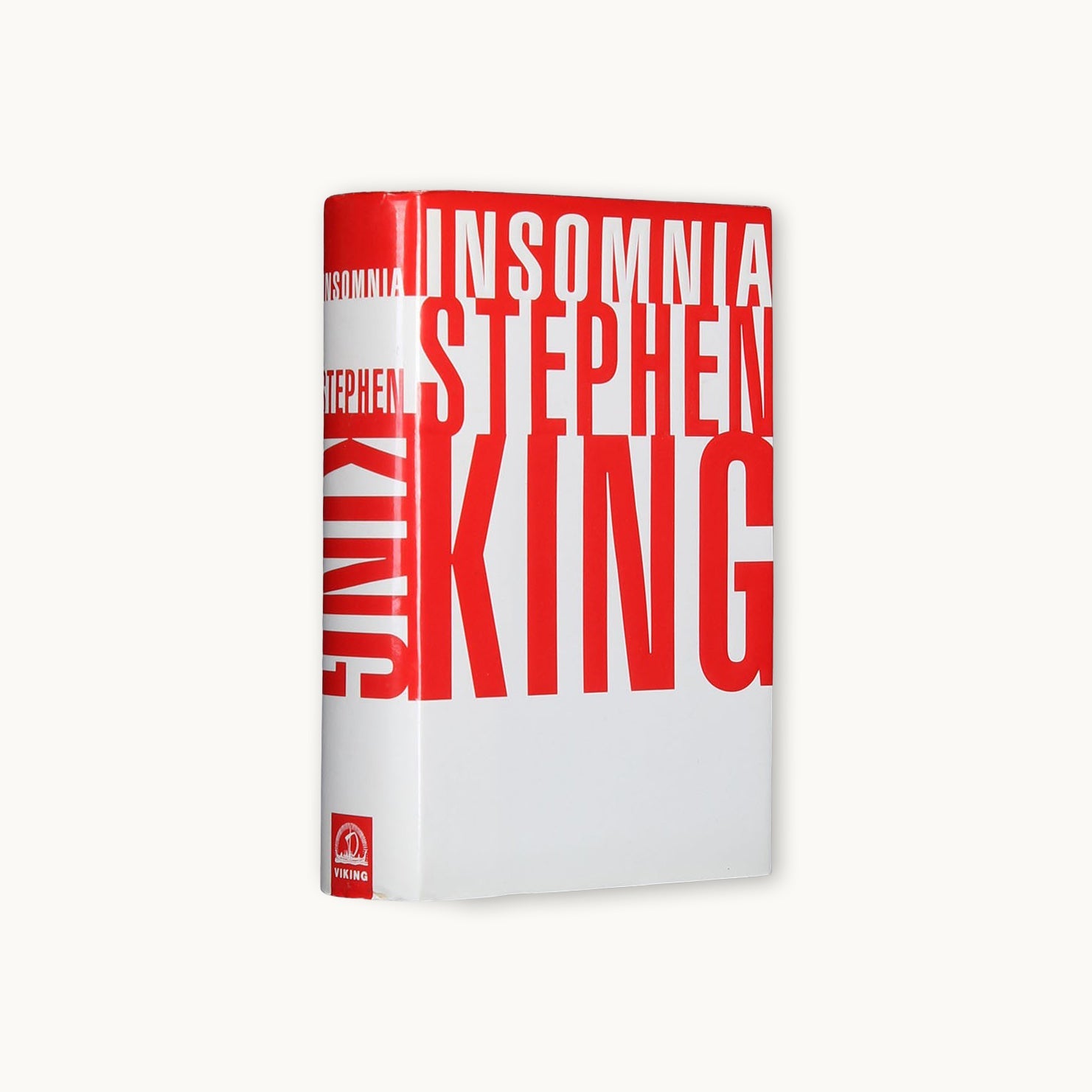 Insomnia by Stephen King - XL Bedside Book Safe - Secret Storage Books