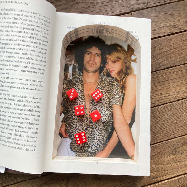 Life by Keith Richards - Secret Stash Book - Secret Storage Books