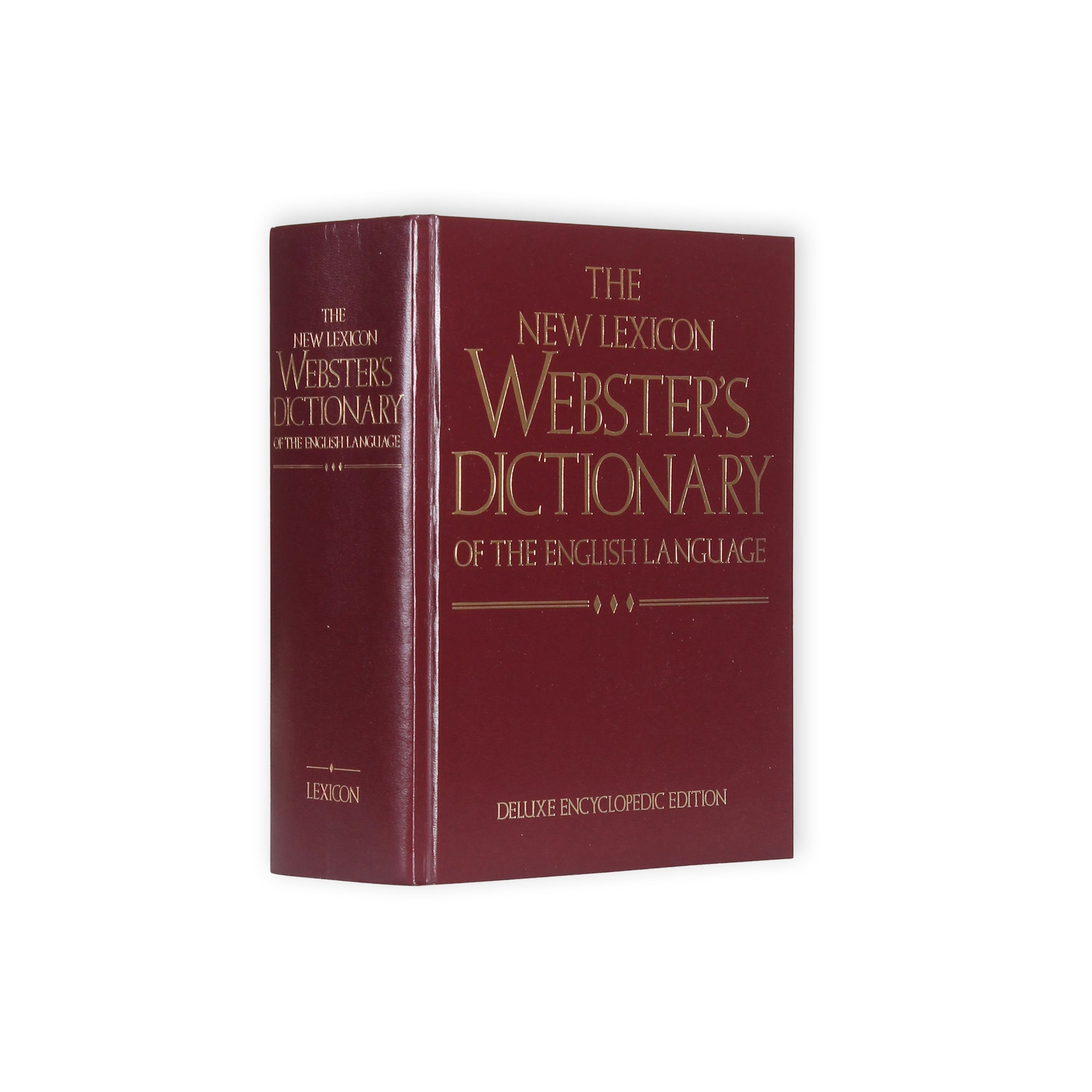 New Lexicon Webster's Dictionary - Deluxe Edition - XXL Book Safe - Secret Storage Books