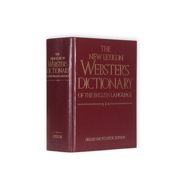 New Lexicon Webster's Dictionary - Deluxe Edition - XXL Book Safe - Secret Storage Books