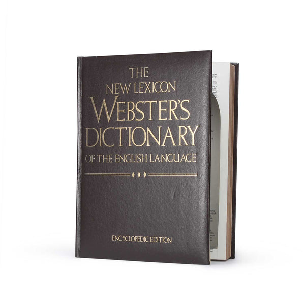 New Lexicon Webster's Dictionary - XXL Book Safe - Secret Storage Books