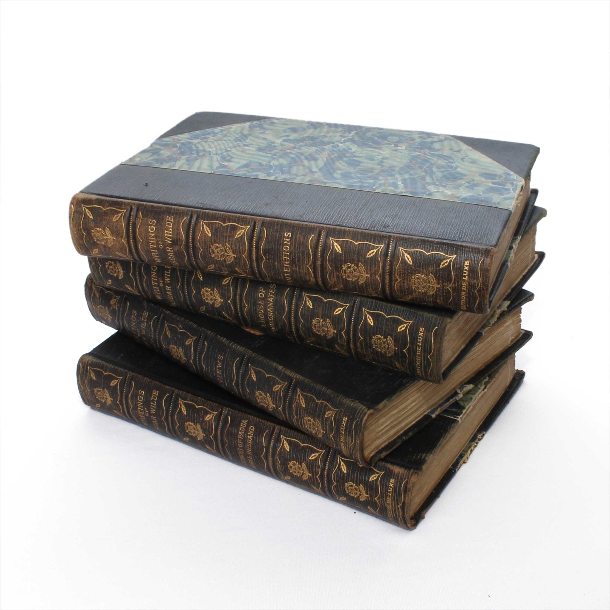 Oscar Wilde Collection of Vintage Book Safes - Secret Storage Books