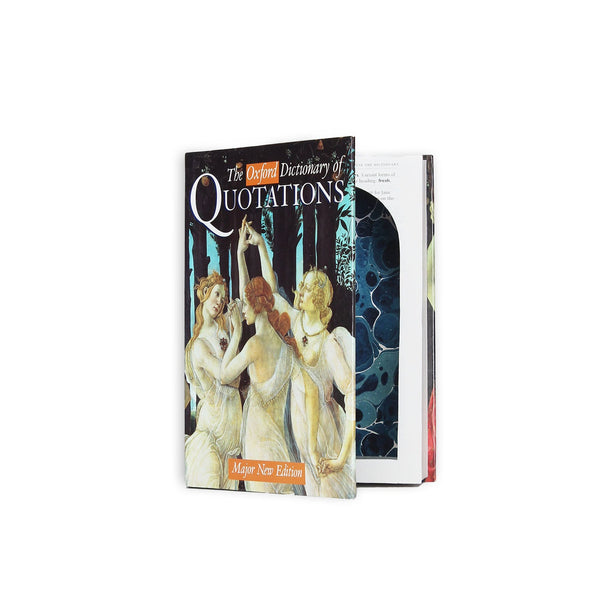 Oxford Dictionary of Quotations - XL Secret Storage Book - Secret Storage Books