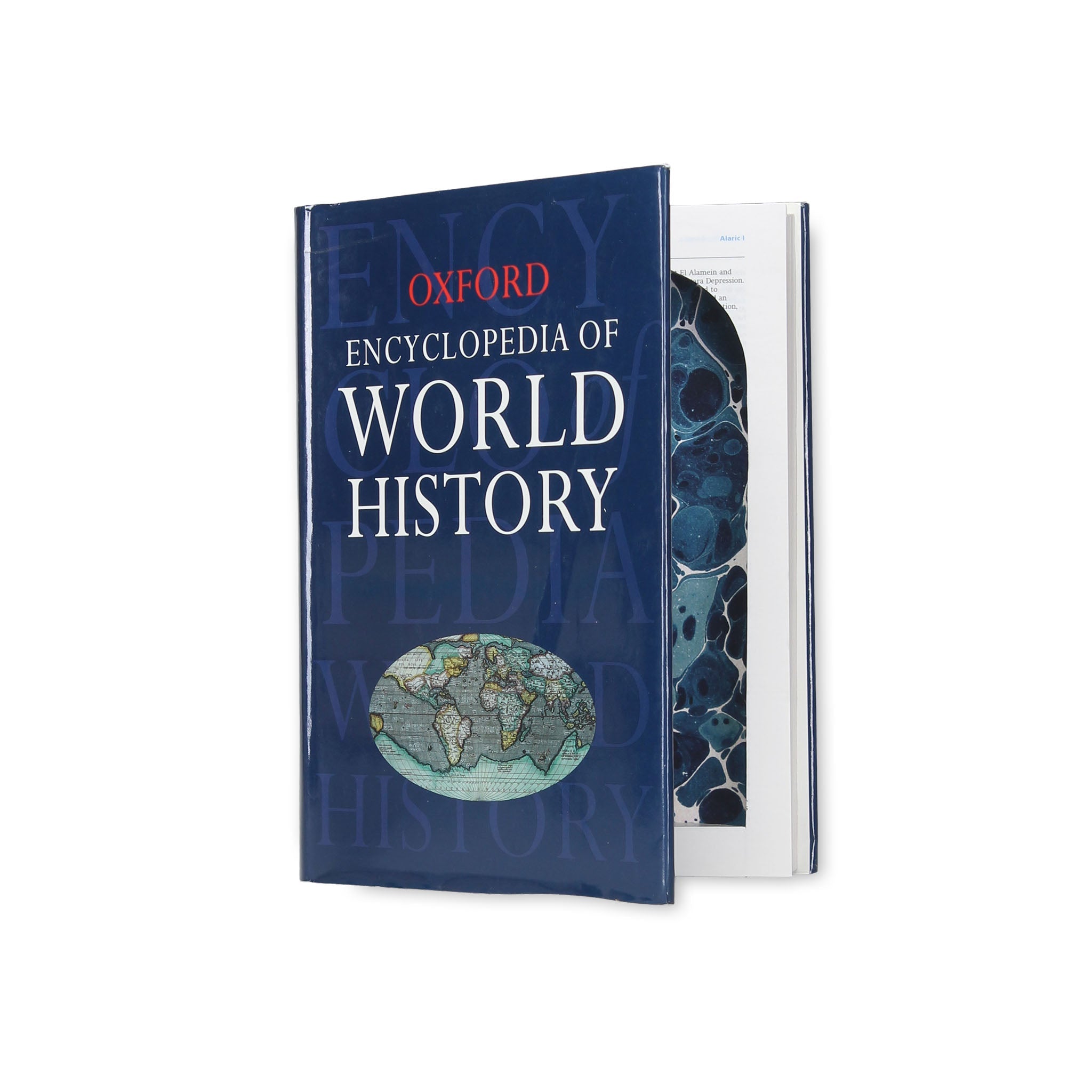 Oxford Encyclopedia of World History - XL Hollow Book Safe - Secret Storage Books
