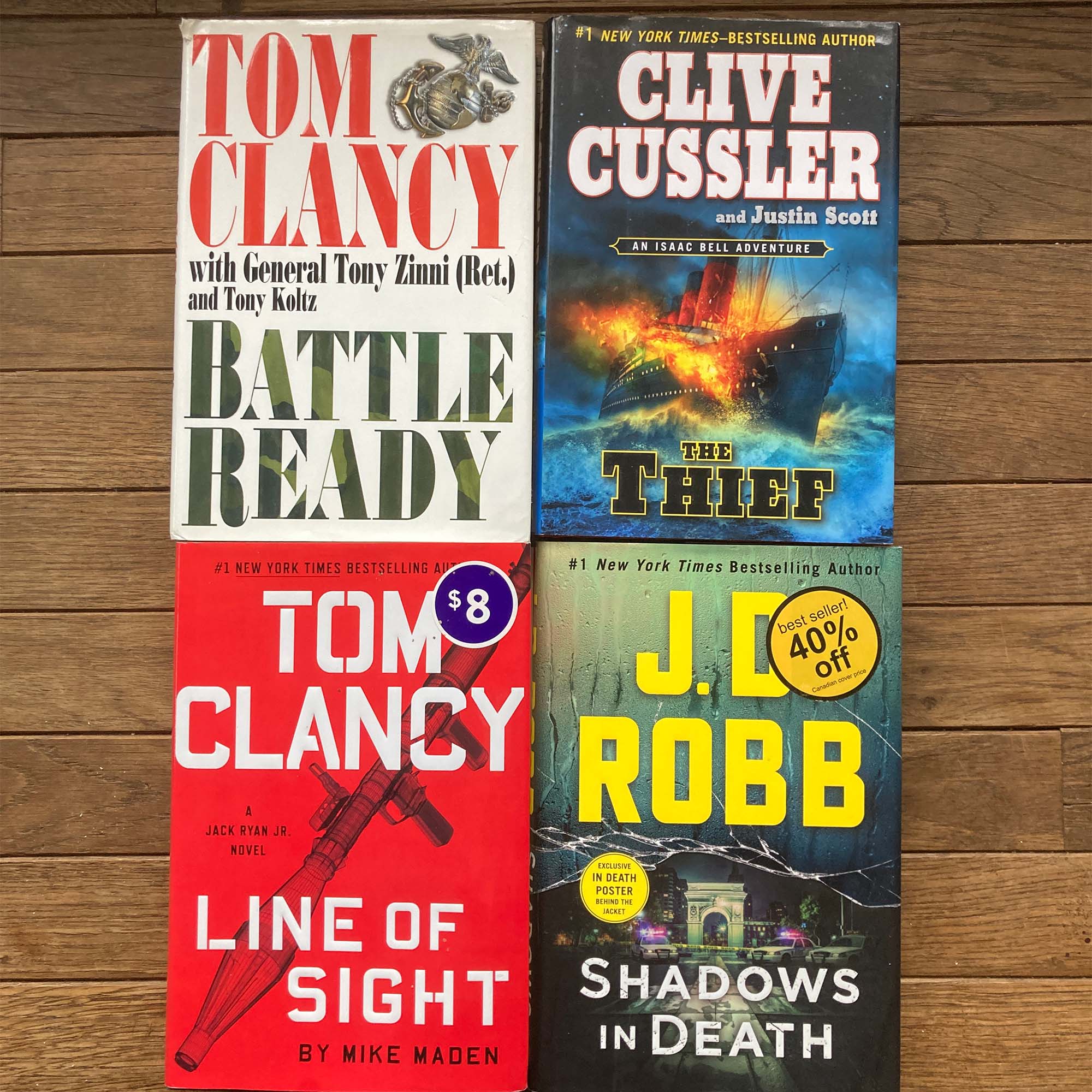Popular Fiction Book Safes - Action and Mystery - You choose - Secret Storage Books