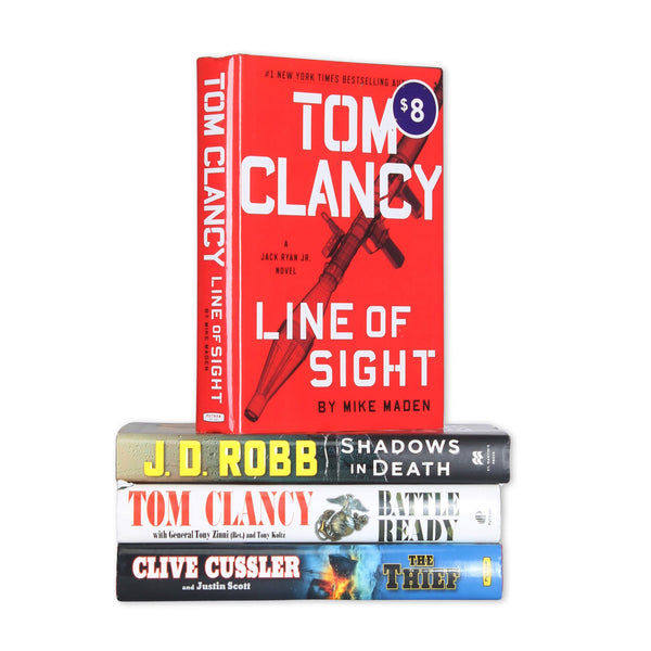 Popular Fiction Book Safes - Action and Mystery - You choose - Secret Storage Books