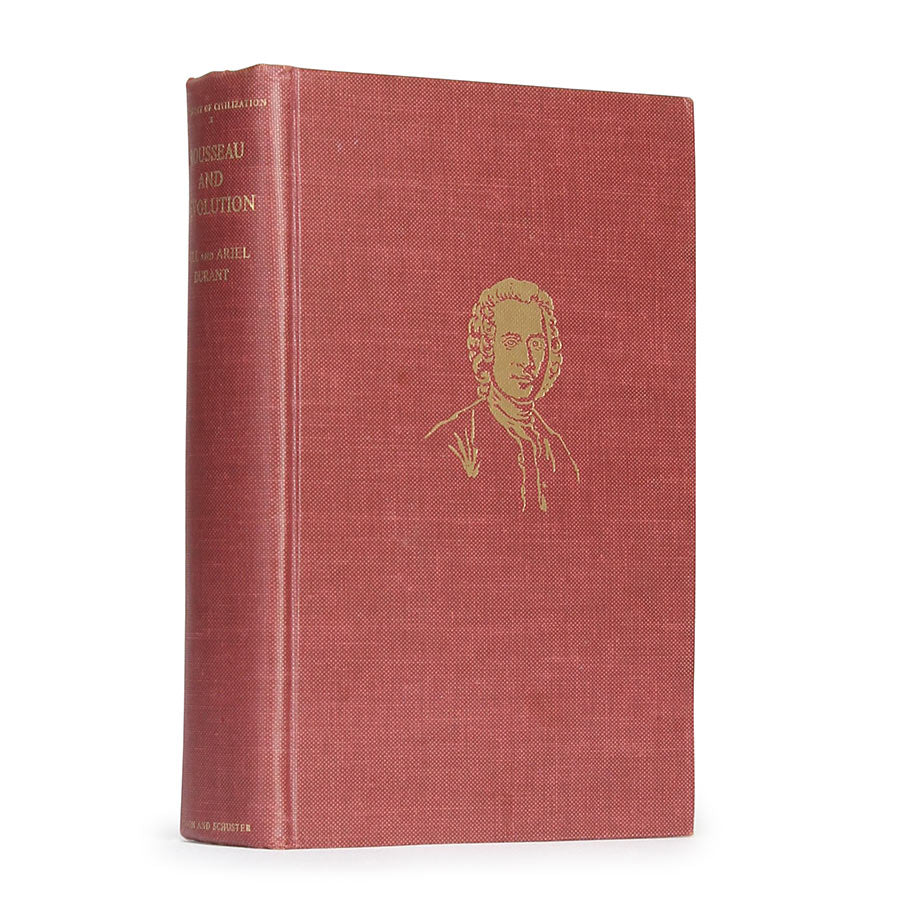 Rouseau and Revolution - XL Vintage Book - Secret Storage Books