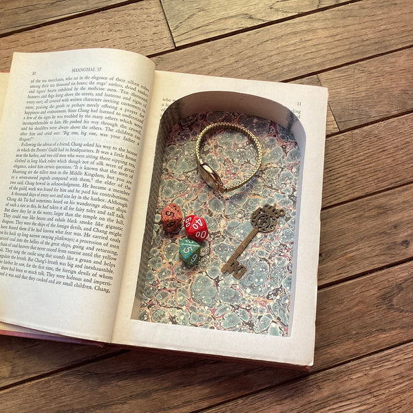 Shanghai '37 - Vintage Hollow Book - Secret Storage Books