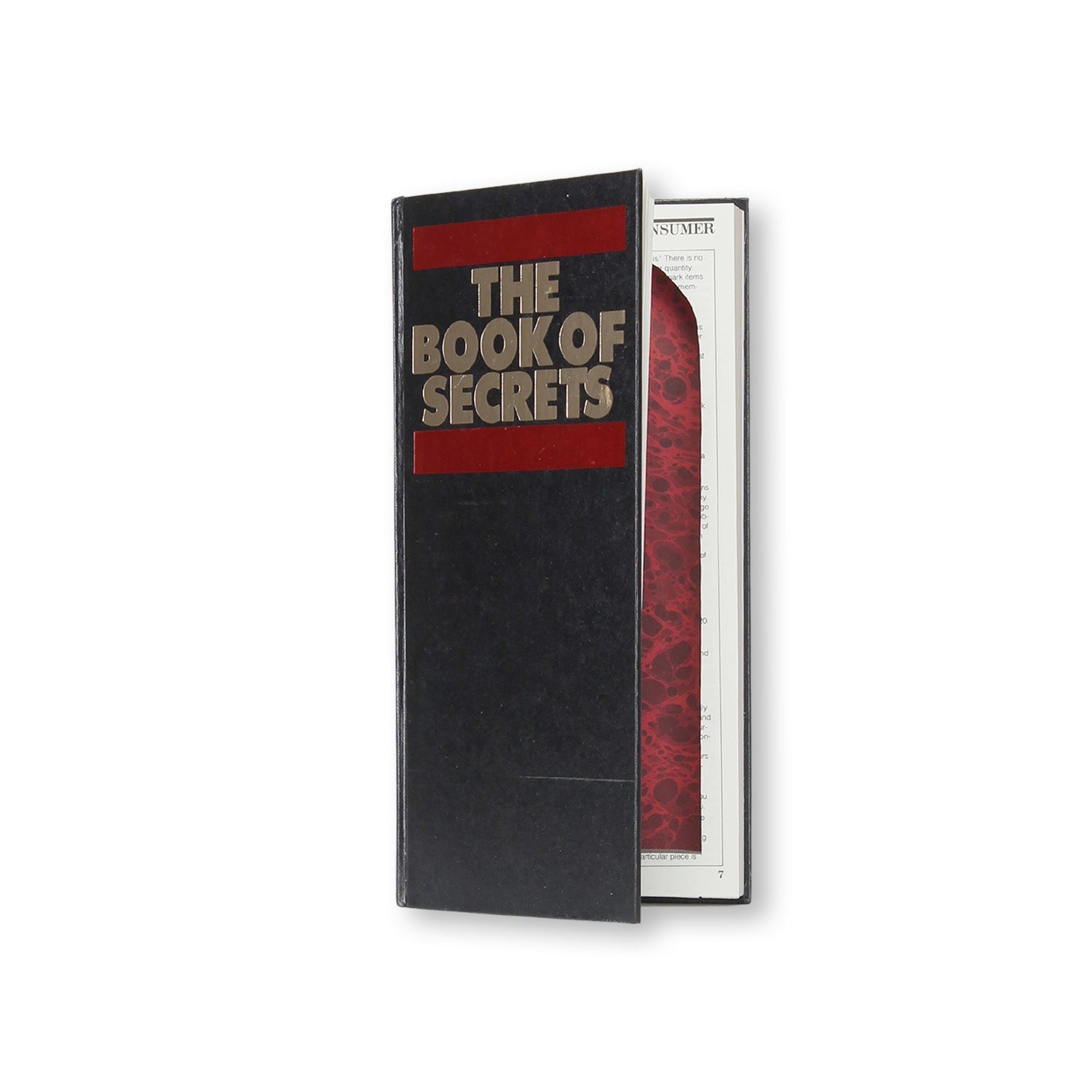 The Book of Secrets - Extra Tall Hollow Book Safe - Secret Storage Books
