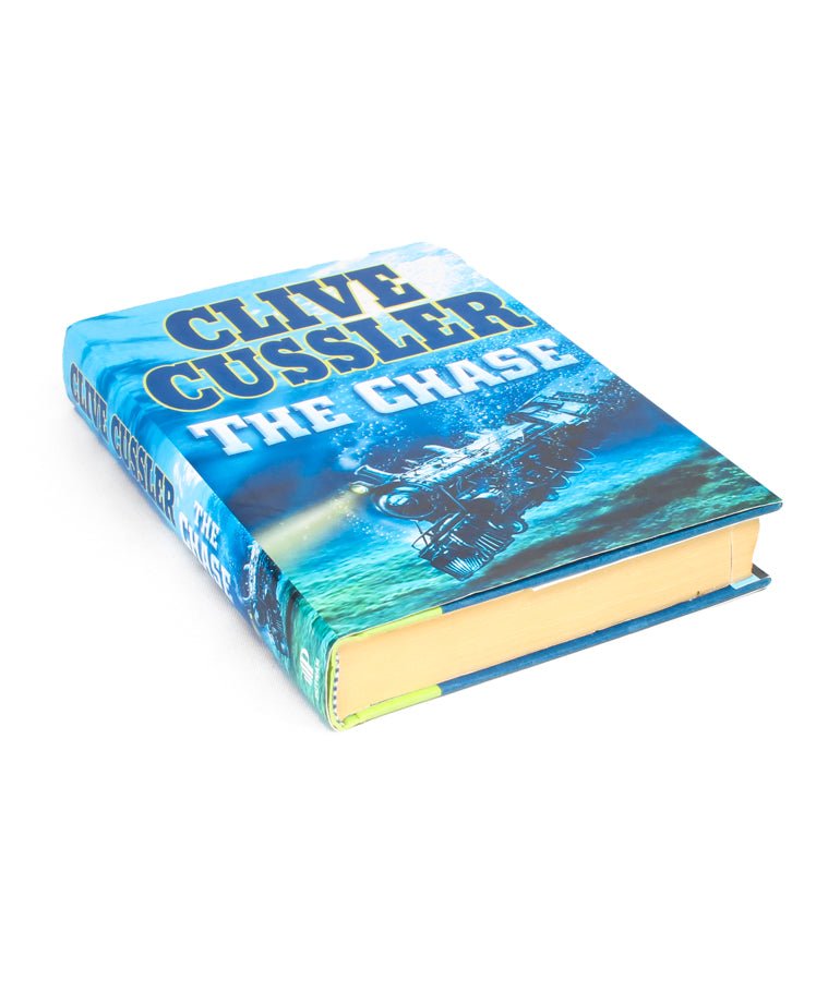 The Chase by Clive Cussler - Small Secret Storage Book Safe - Secret Storage Books