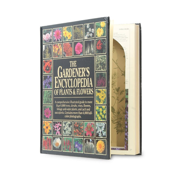 The Gardener's Encyclopedia - XL Secret Storage Book - Secret Storage Books