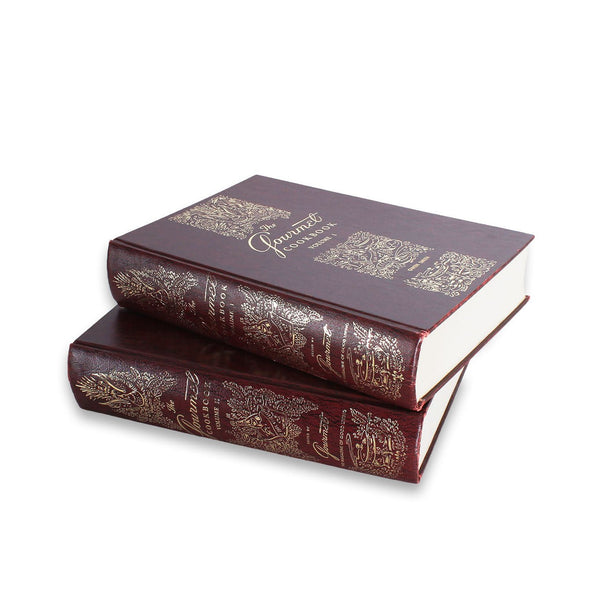 The Gourmet Cookbook - Set of TWO - Vintage Hollow Book Safe - Secret Storage Books