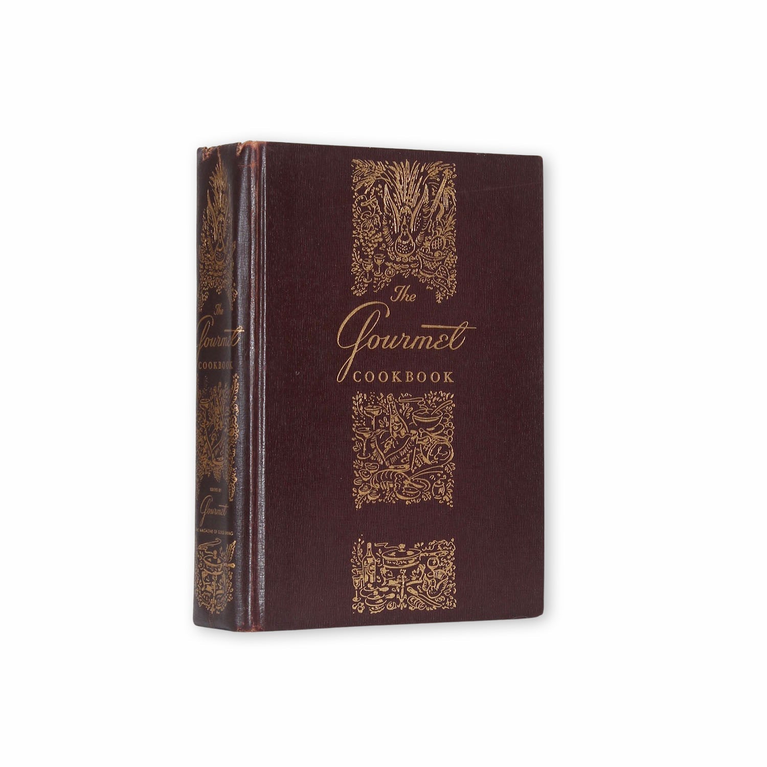 The Gourmet Cookbook - Vintage Hollow Book Safe - Secret Storage Books
