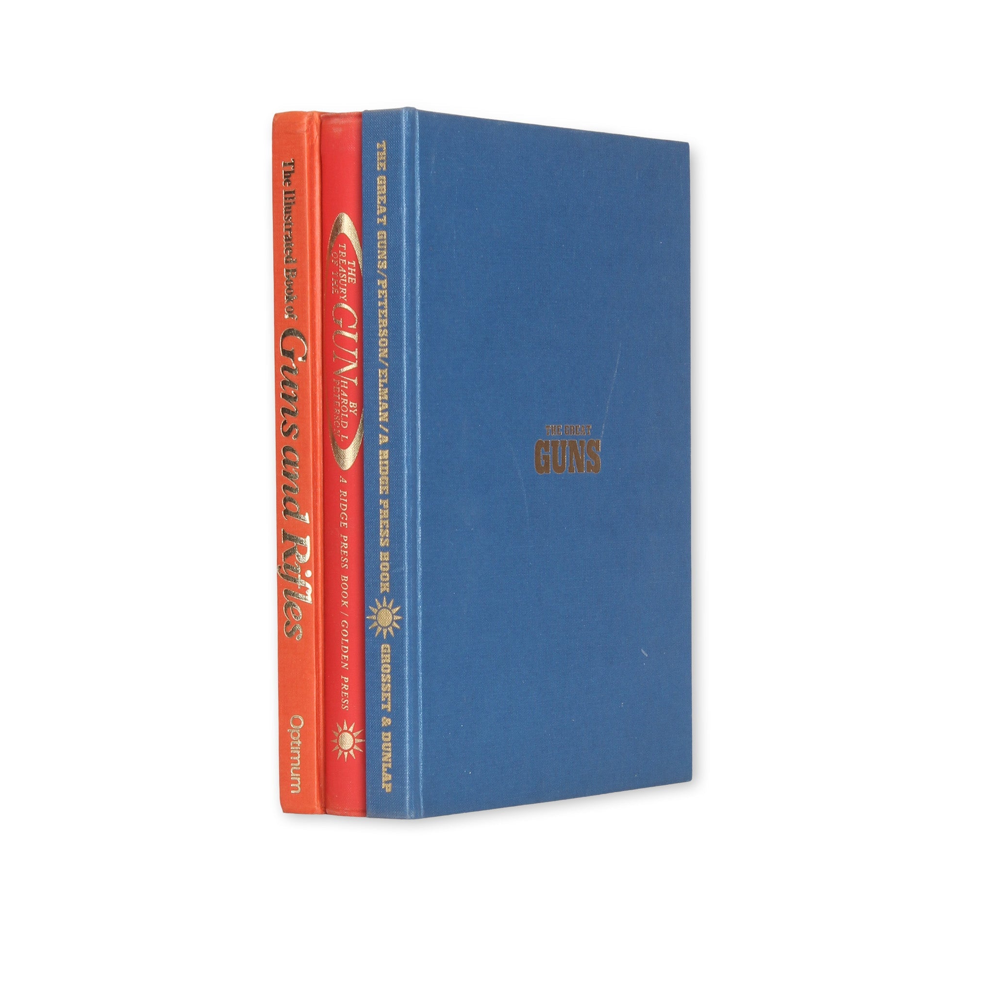 The Great Guns - Stack of THREE - XXL Hollow Book Safe - Secret Storage Books