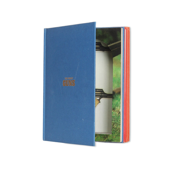 The Great Guns - Stack of THREE - XXL Hollow Book Safe - Secret Storage Books