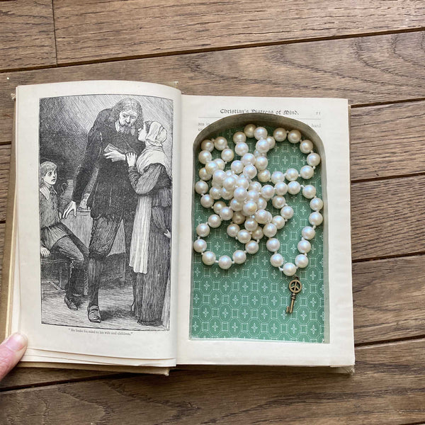 The Pilgrim's Progress - Beautiful Vintage Hollow Book - Secret Storage Books