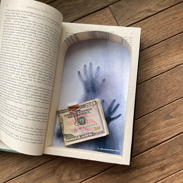The Tommyknockers by Stephen King - Medium size Hollow Book Safe - Secret Storage Books