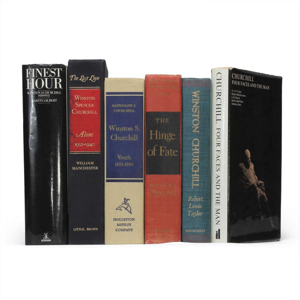 The Winston Churchill Collection of Hollow Books - various sizes choose your title - Secret Storage Books