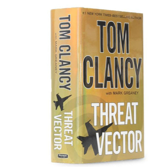 Threat Vector by Tom Clancy - XL Secret Storage Book - Secret Storage Books