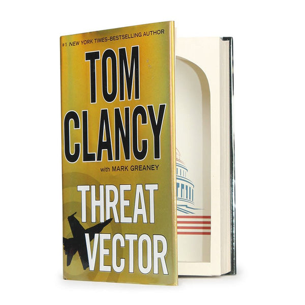 Threat Vector by Tom Clancy - XL Secret Storage Book - Secret Storage Books