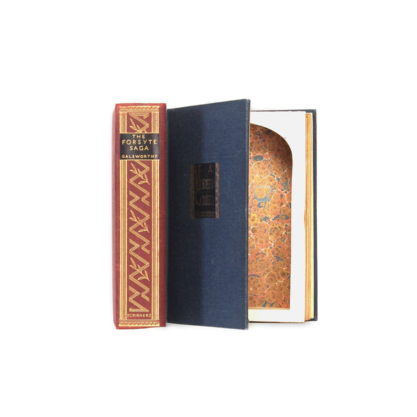 Vintage Hollow Books by Galsworthy - you choose - Secret Storage Books