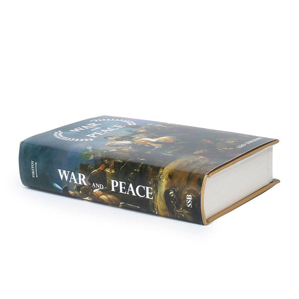 War and Peace by Leo Tolstoy - Hollow Book Safe - Secret Storage Books