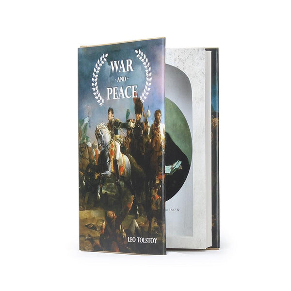 War and Peace by Leo Tolstoy - Hollow Book Safe - Secret Storage Books