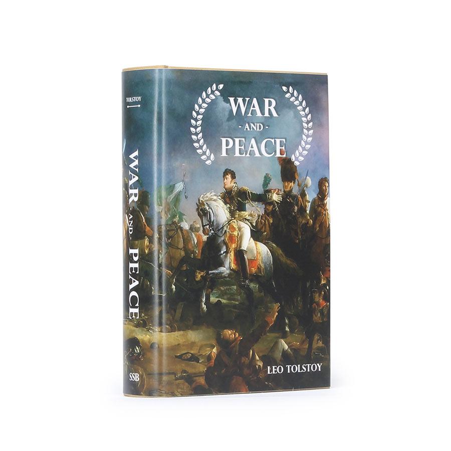 War and Peace by Leo Tolstoy - Hollow Book Safe - Secret Storage Books
