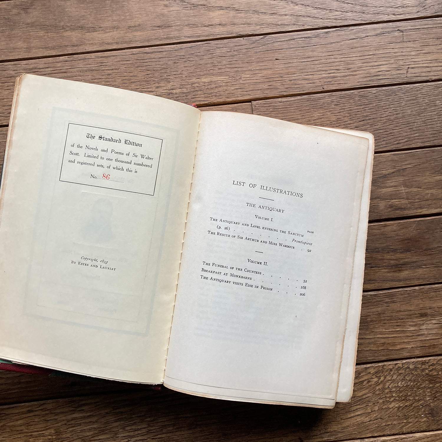 Waverley Novels - Sir Walter Scott - Vintage Book Safe - Secret Storage Books