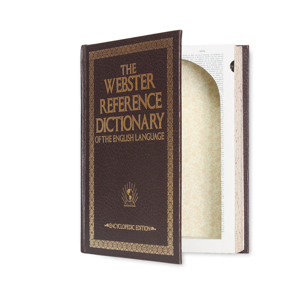 Webster Reference Dictionary - XXL Hollow Book Safe - Secret Storage Books