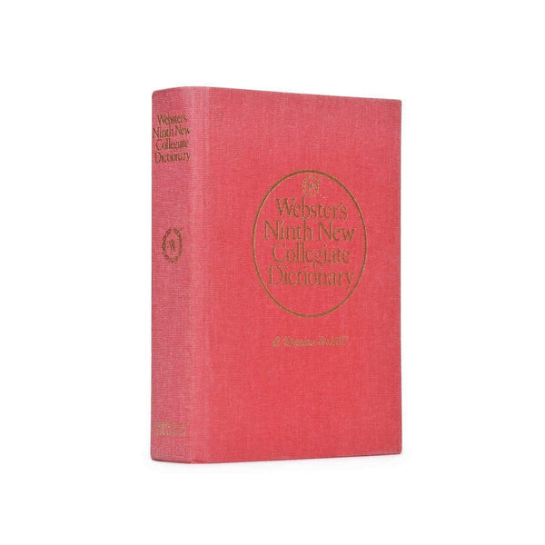 Webster's 9th New Collegiate Dictionary - XL Book Safe - Secret Storage Books