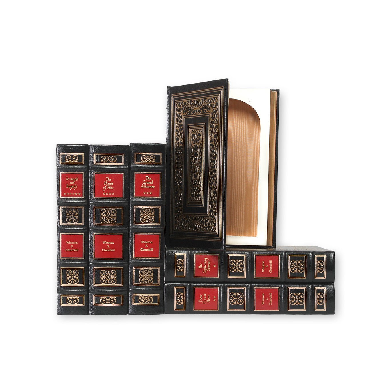Winston Churchill's HIstory of WW2 Book Safes - You pick the title - Secret Storage Books
