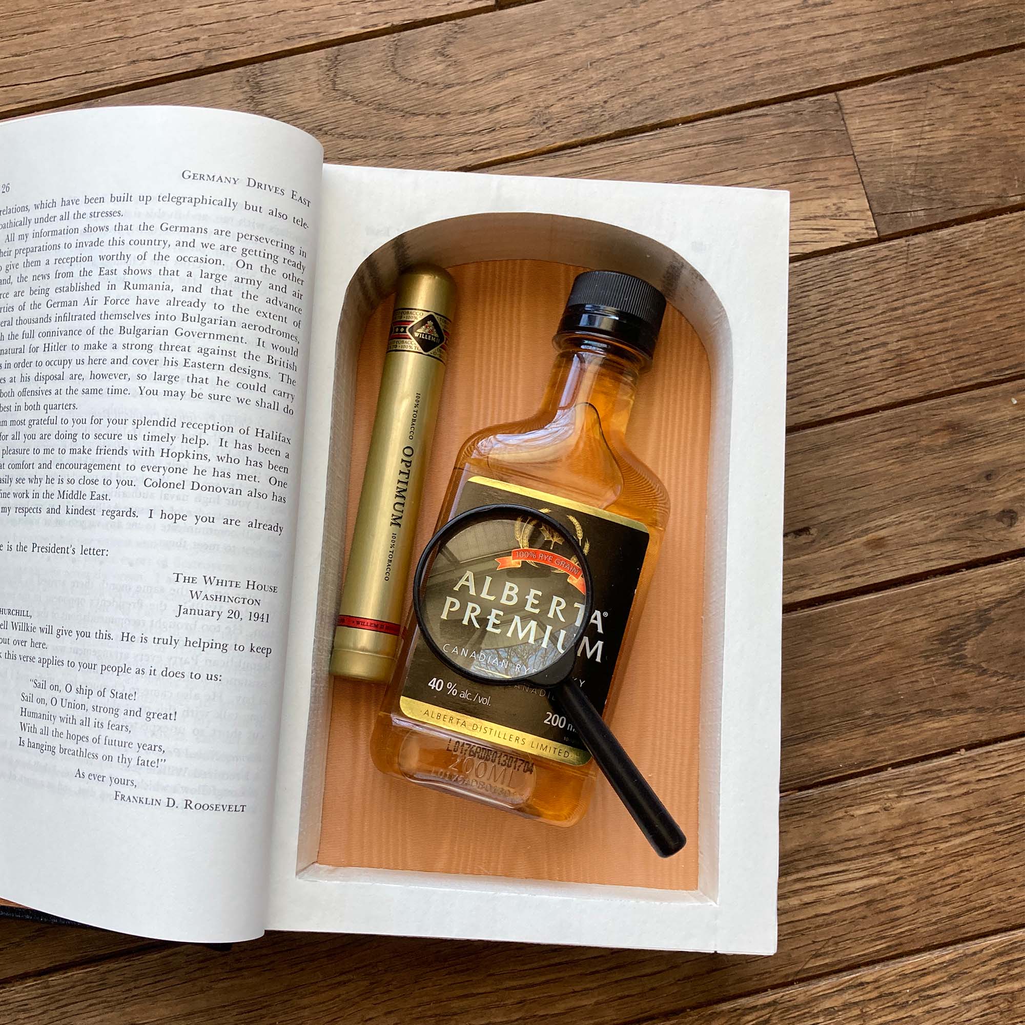 Winston Churchill's HIstory of WW2 Book Safes - You pick the title - Secret Storage Books