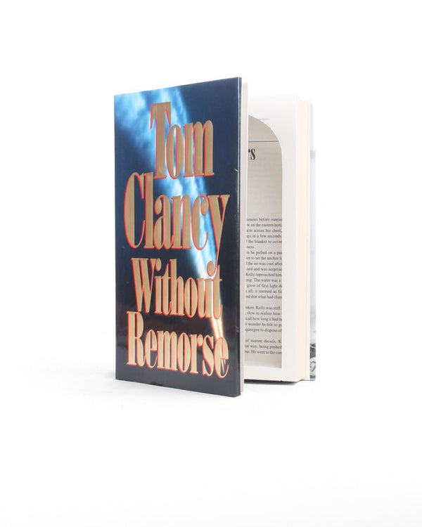 Without Remorse by Tom Clancy - Large Secret Storage Book - Secret Storage Books