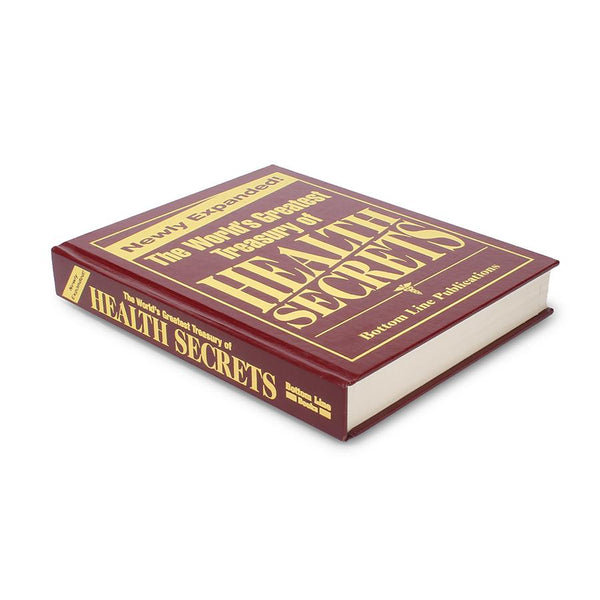 World's Greatest Treasury of Health Secrets - Large Book Safe - Secret Storage Books
